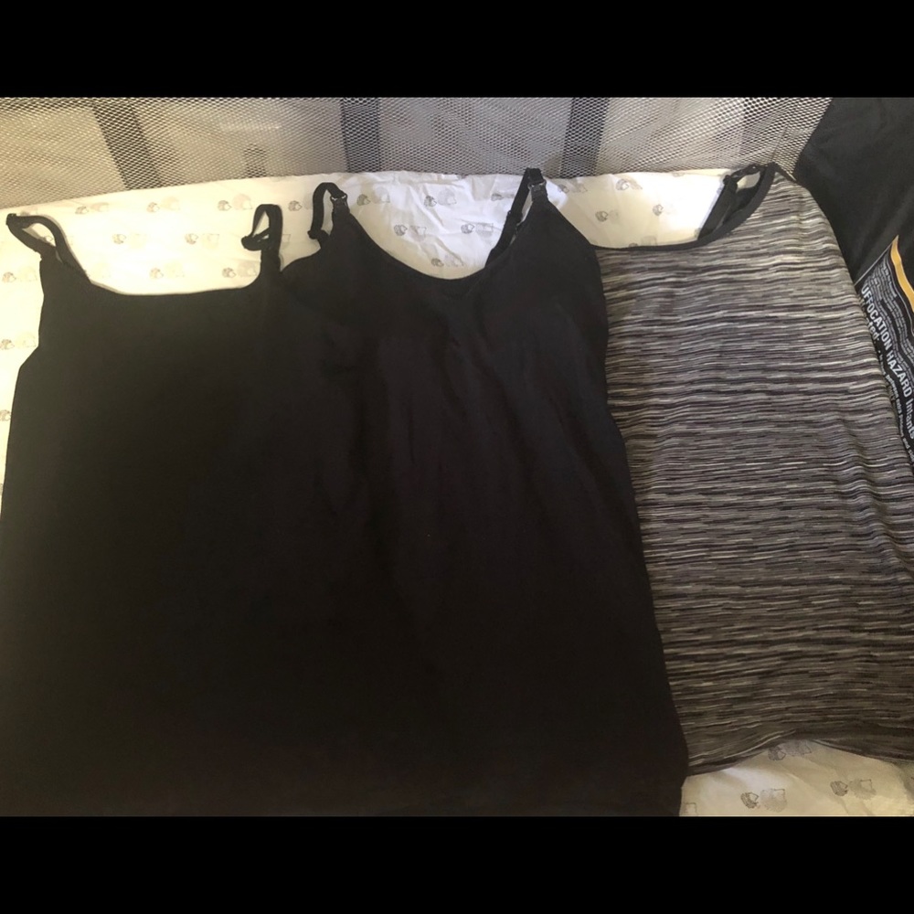 Nursing Breastfeeding Tank Lot of 5